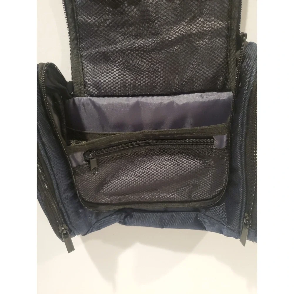 Hanging Travel Toiletry Bag Organizer FOldable Sower Cosmetic Dopp Kit W/ Hook